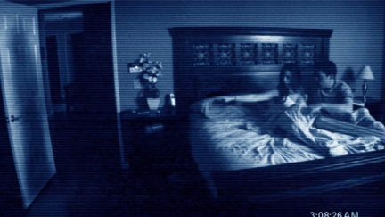 The poster for Paranormal Activity promised terror to audiences.