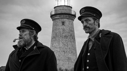 Willem Dafoe and Robert Pattinson in The Lighthouse