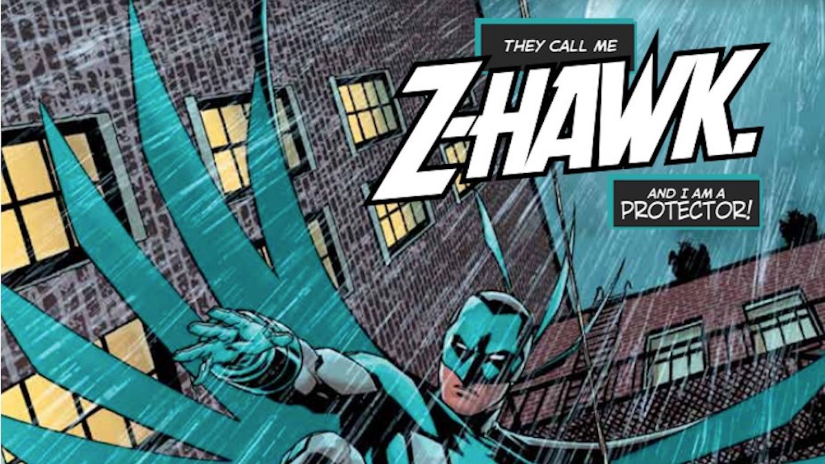 Zaadii: The Legend of Z-Hawk comic book