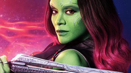 Zoe Saldana as Gamora