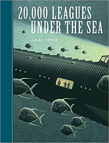 20,000 Leagues Under the Sea book cover.