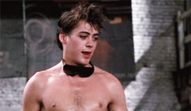 Robert Downey Jr. shirtless
