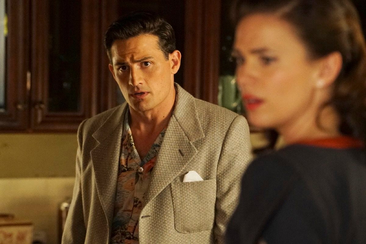 Daniel Sousa and Peggy Carter in Marvel's Agent Carter.