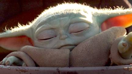baby yoda uses the force