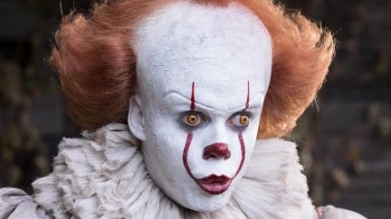 Bill Skarsgard as Pennywise in It