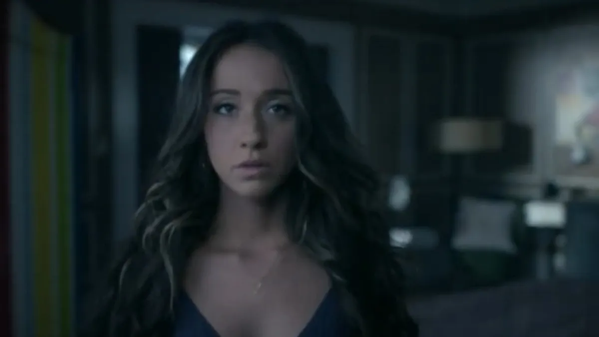 julia in season five of the magicians screen shot of trailer