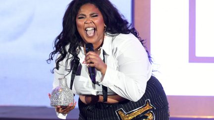 Lizzo on stage