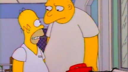 Michael Jackson, Dan Castellaneta, and Kipp Lennon in The Simpsons (1989)