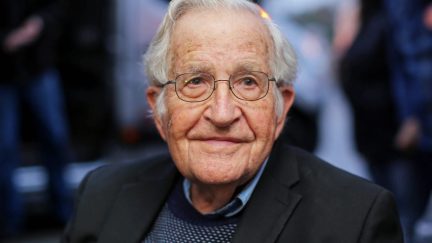US linguist and political activist Noam Chomsky.