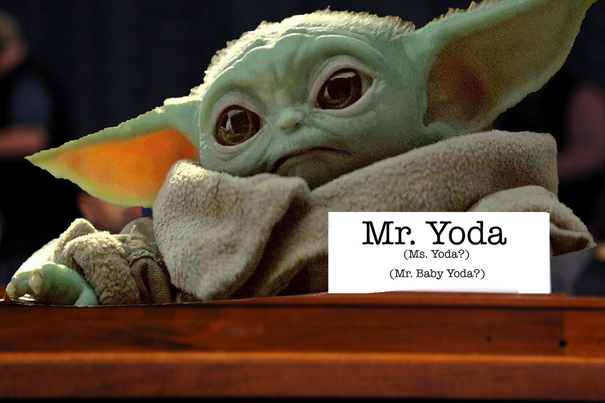 What Is Baby Yoda Doing at the Impeachment Hearings? He's Just a Baby! | The Mary Sue1200 x 800
