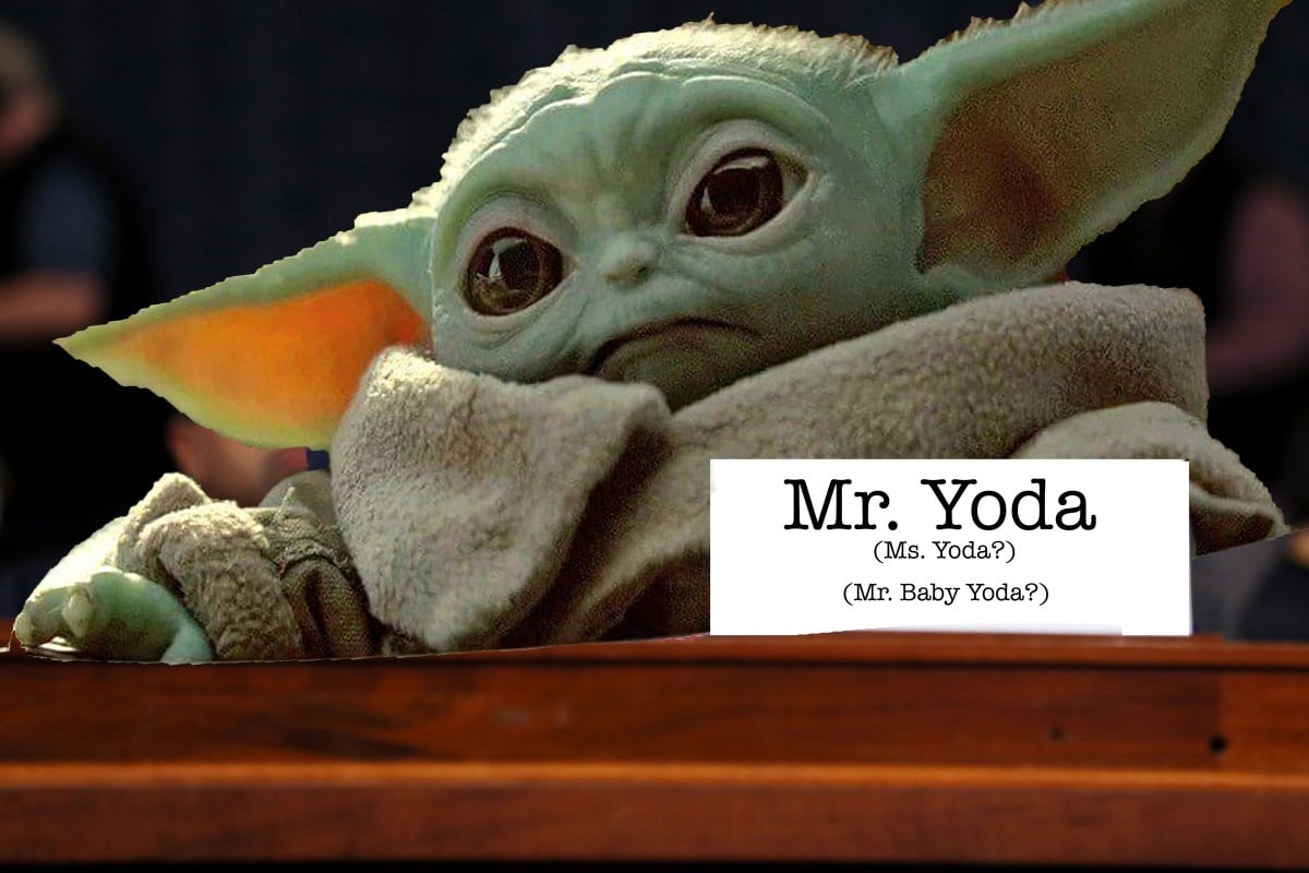Baby Yoda on trial