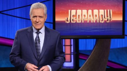 Alex Trebek on Jeopardy