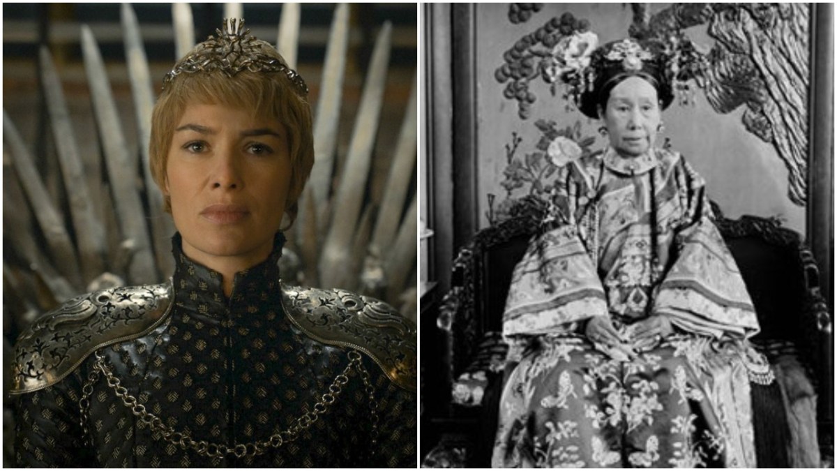 image cersei anniset on game of thrones with dowager empress cixi of china