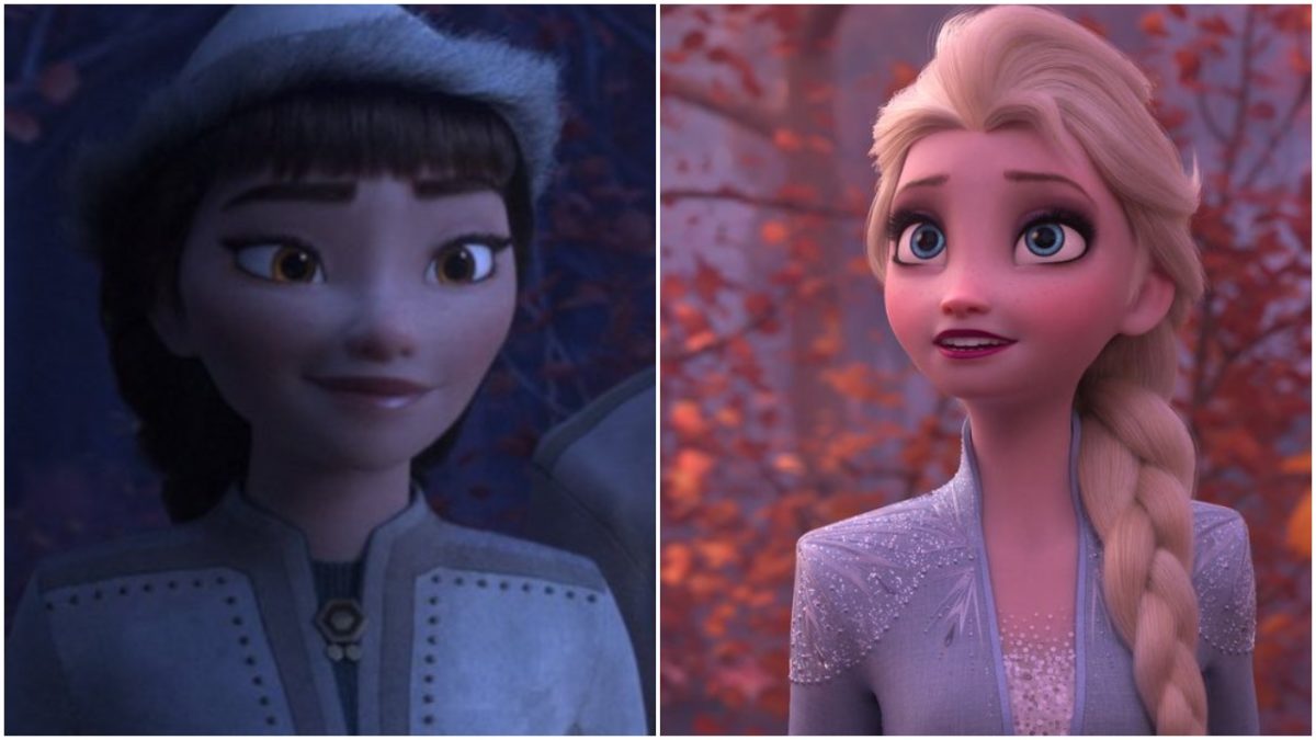 Honeymarren and Elsa in Frozen 2