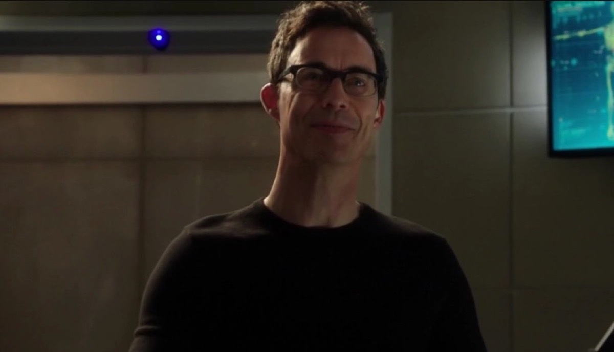 Eobard Thawne as Harrison Wells on The CW's The Flash.