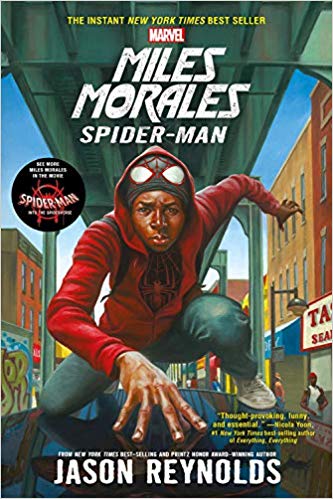 Miles Morales: Spider-Man book cover.