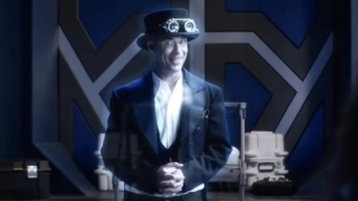 Steampunk Harrison Wells on The CW's The Flash.