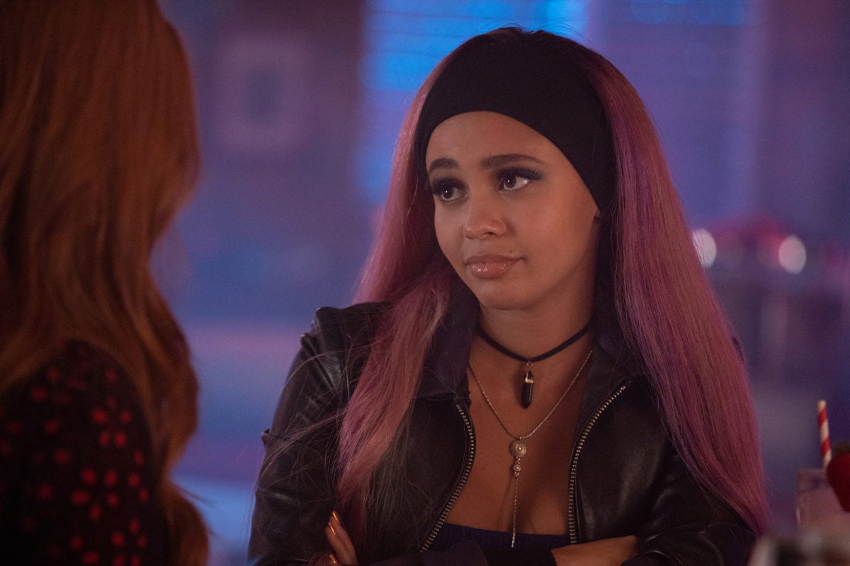 Riverdale -- "Chapter Sixty-Five: In Treatment" -- Image Number: RVD408a_0565.jpg -- Pictured (L-R): Madelaine Petsch as Cheryl and Vanessa Morgan as Toni -- Photo: Jack Rowand/The CW-- © 2019 The CW Network, LLC All Rights Reserved.