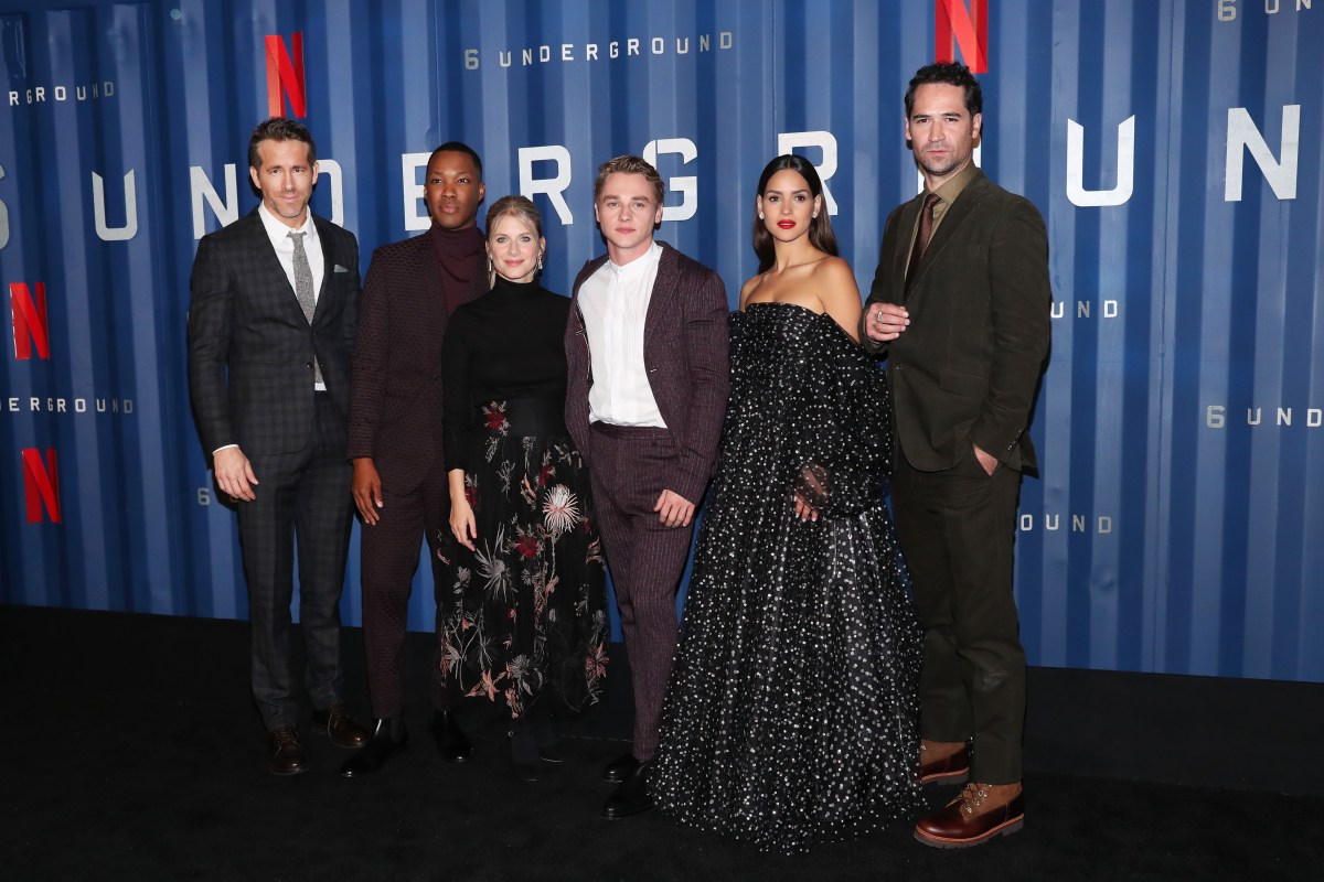 The cast of 6 Underground