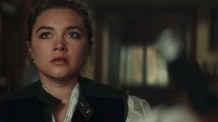 Florence Pugh in the Black Widow trailer