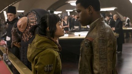 Rose Tico and Finn