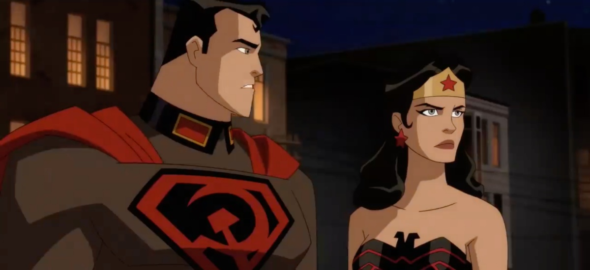 Jason Isaacs as Kal-El, Vanessa Marshall as Wonder Woman, Superman: Red Son