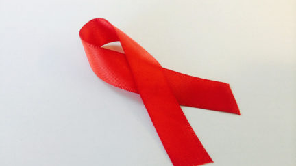 red aids awareness ribbon