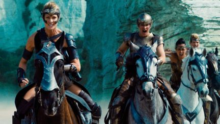 the amazons charg ein wonder woman