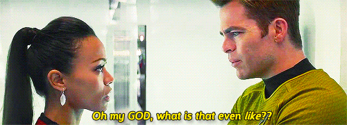 chris pine in star trek