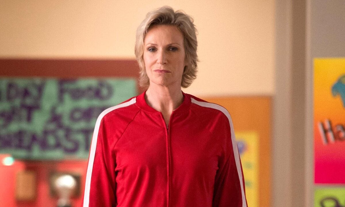 GLEE, Jane Lynch in 'Puppet Master' (Season 5, Episode 7, aired November 28, 2013). ph: Eddy Chen/TM and Copyright ©20th Century Fox Film Corp. All rights reserved./courtesy Everett Collection