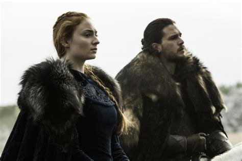 Jon and Sansa game of thrones