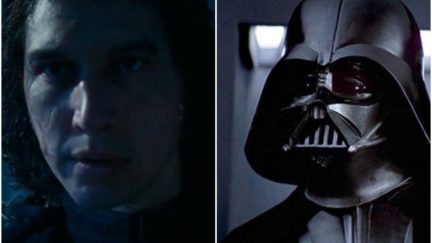 kylo ren and darth vader