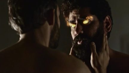 Mousa Kraish as the Jinn in American Gods