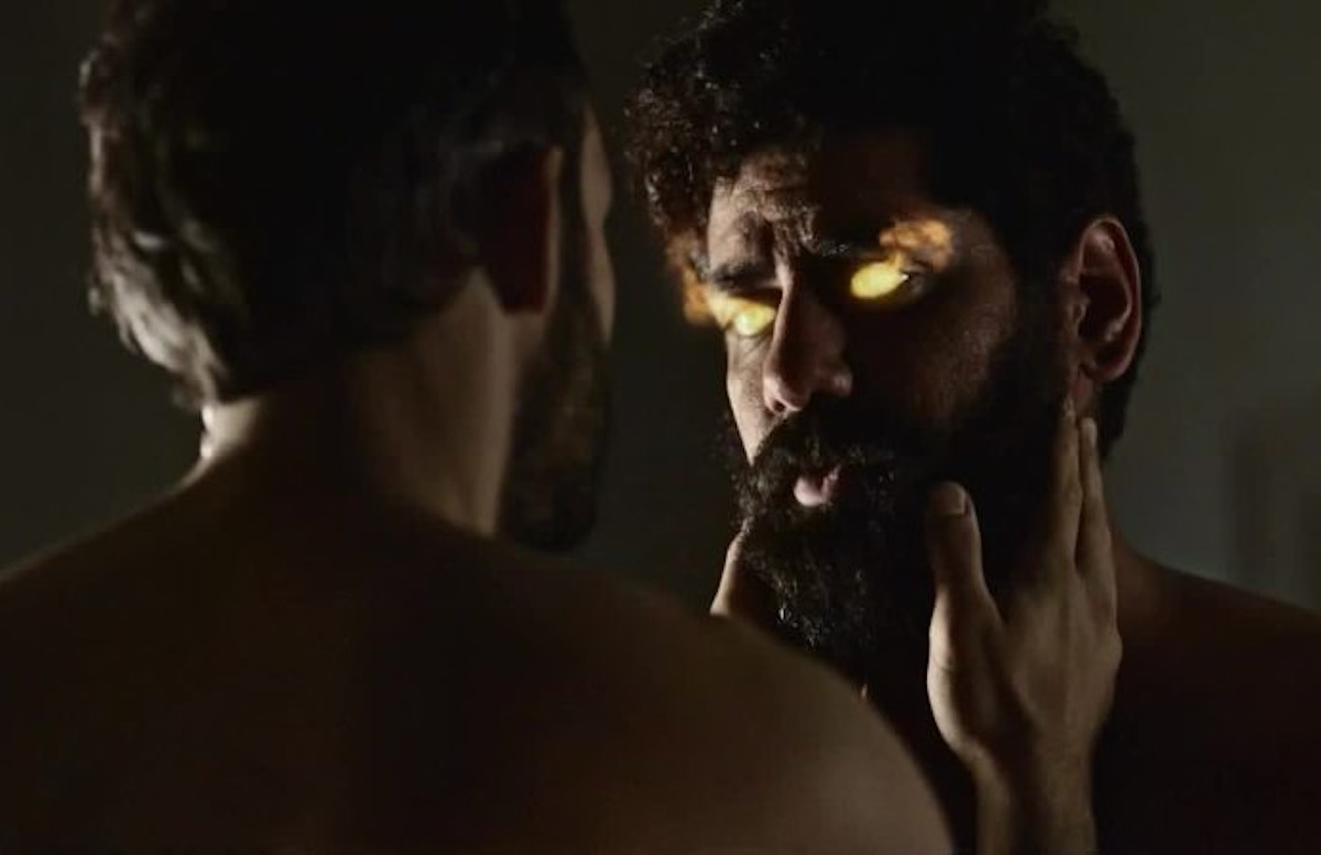 Mousa Kraish as the Jinn in American Gods