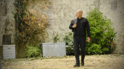 Pictured: Patrick Stewart as Picard of the the CBS All Access series STAR TREK: PICARD. Photo Cr: Trae Patton/CBS Â©2019 CBS Interactive, Inc. All Rights Reserved.