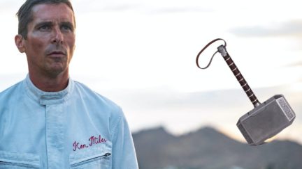 Christian Bale in Ford v Ferrari (2019)