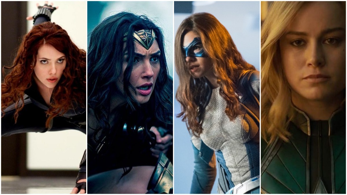 black widow, wonder woman, dreamer and captain marvel all need a ponytail.
