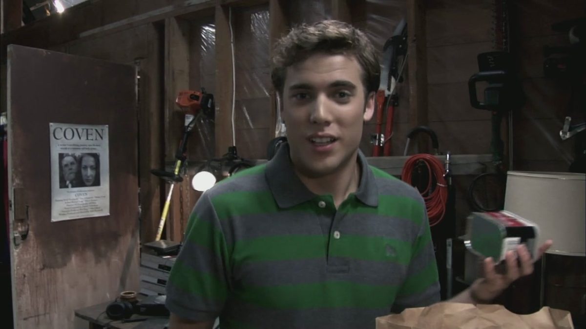 dustin milligan as adam corbett on supernatural - ghostfacers