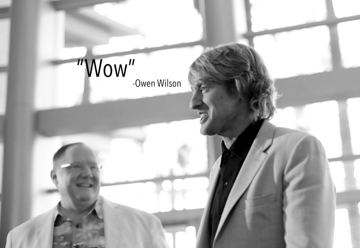 Owen Wilson for Cars 3