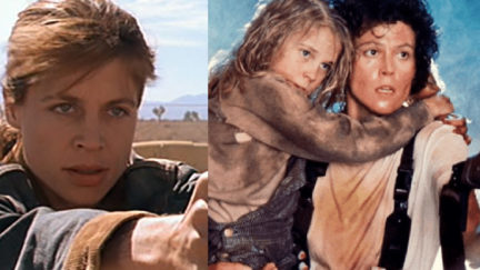 Sarah Connor and Ellen Ripley