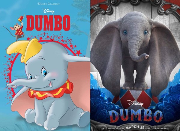 Disney's Dumbo posters.