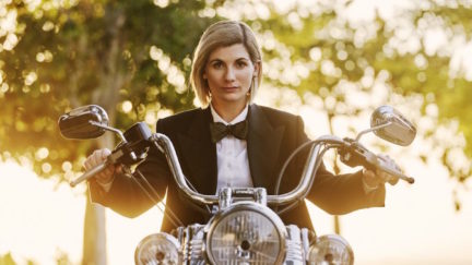 Jodie Whittaker as the Doctor in 'Spyfall'