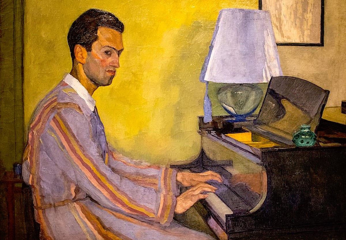 George Gershwin by William Auerbach-Lev