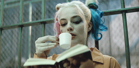 harley quinn and that's the tea