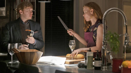rupert grint and lauren ambrose in apple tv's servant
