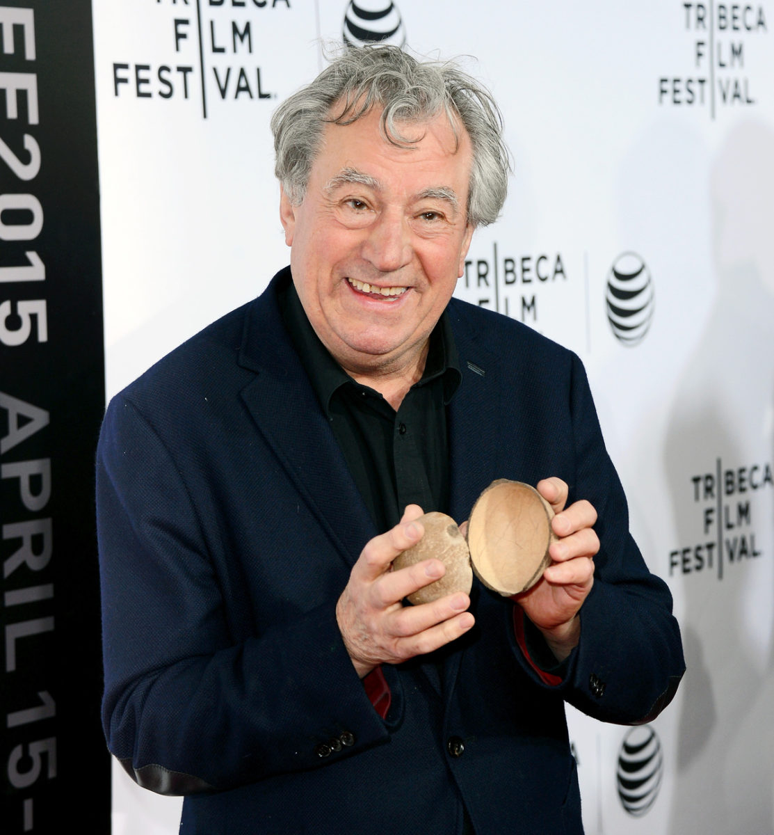 NEW YORK, NY - APRIL 24: Actor Terry Jones attends the "Monty Python And The Holy Grail" Special Screening during the 2015 Tribeca Film Festival at Beacon Theatre on April 24, 2015 in New York City. (Photo by Stephen Lovekin/Getty Images for the 2015 Tribeca Film Festival)