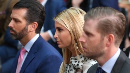 Trump children of the corn