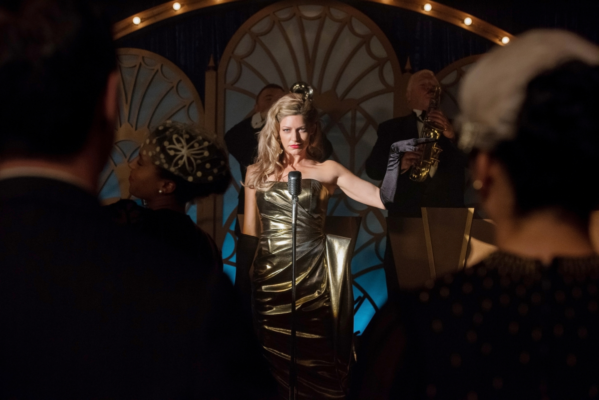DC's Legends of Tomorrow -- ÒMiss Me, Kiss Me, Love MeÓ -- Image Number: LGN502b_0030b.jpg -- Pictured: Jes Macallen as Ava Sharpe -- Photo: Dean Buscher/The CW -- © 2019 The CW Network, LLC. All Rights Reserved.