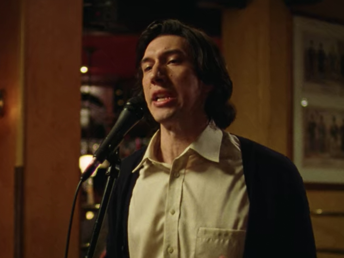 Adam Driver singing Being Alive in Marriage Story