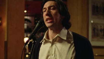 Adam Driver singing Being Alive in Marriage Story